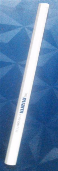 White Hex Projection Marking Pencil