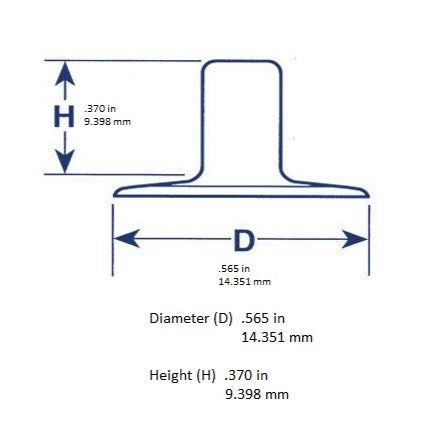 10414 Durable/Ptd Post 3/8IN