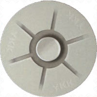 YKK® SNAD® Stud W/Adh Back White 40mm