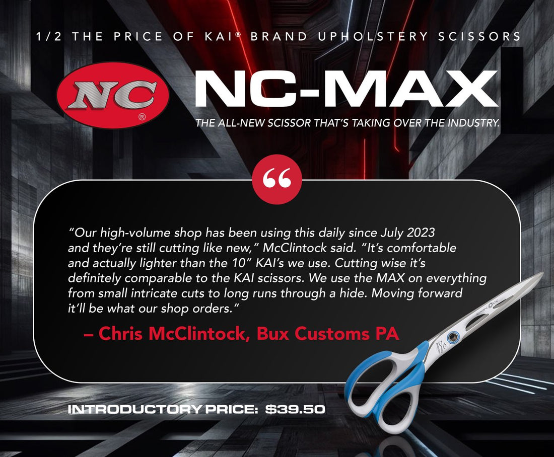 NC-MAX Upholstery Scissors