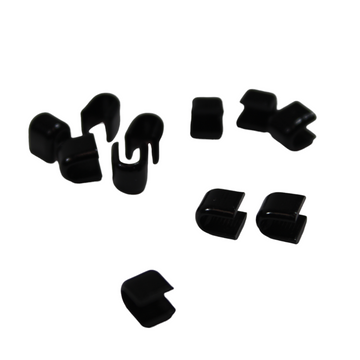 #10 BLACK TOP STOPS 100 PER BAG YKK