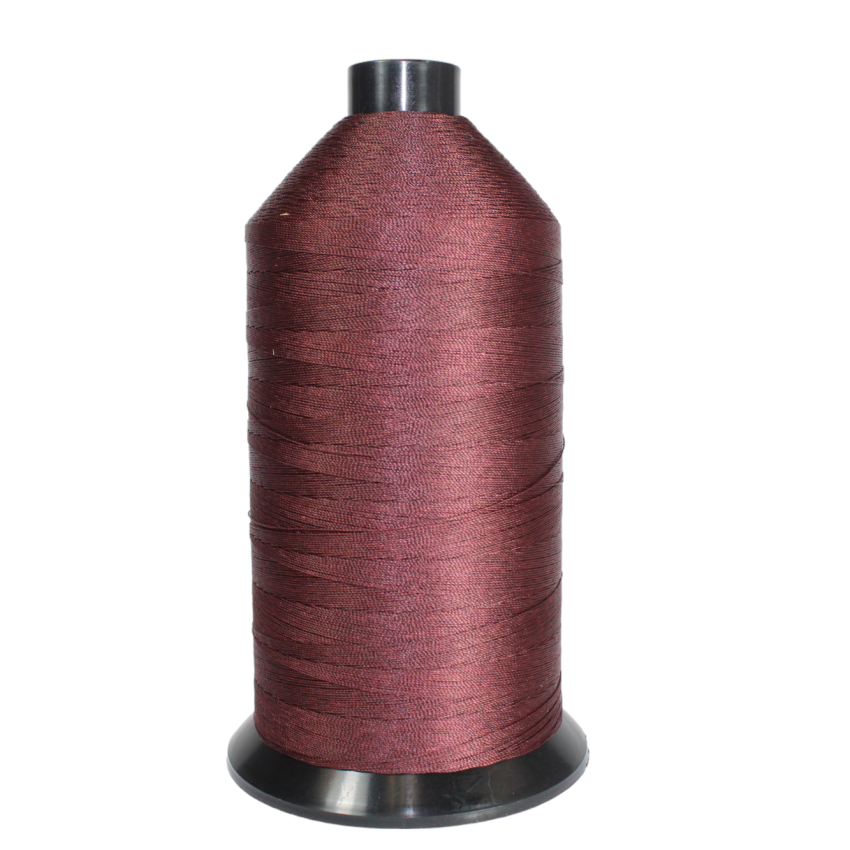 BLACK CHERRY THREAD POLY OUTDOOR PRO 8OZ 92 AMANN POLYESTER 8 OUNCE 8 OZ^