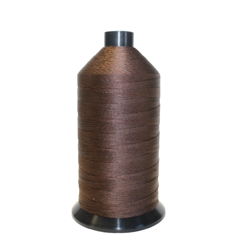 BROWN THREAD POLY OUTDOOR PRO 8OZ 92 AMANN POLYESTER 8 OUNCE 8 OZ^