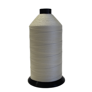 CREME THREAD POLY OUTDOOR PRO 1LB 138 AMANN POLYESTER 1 POUND 1 LB CREAM^