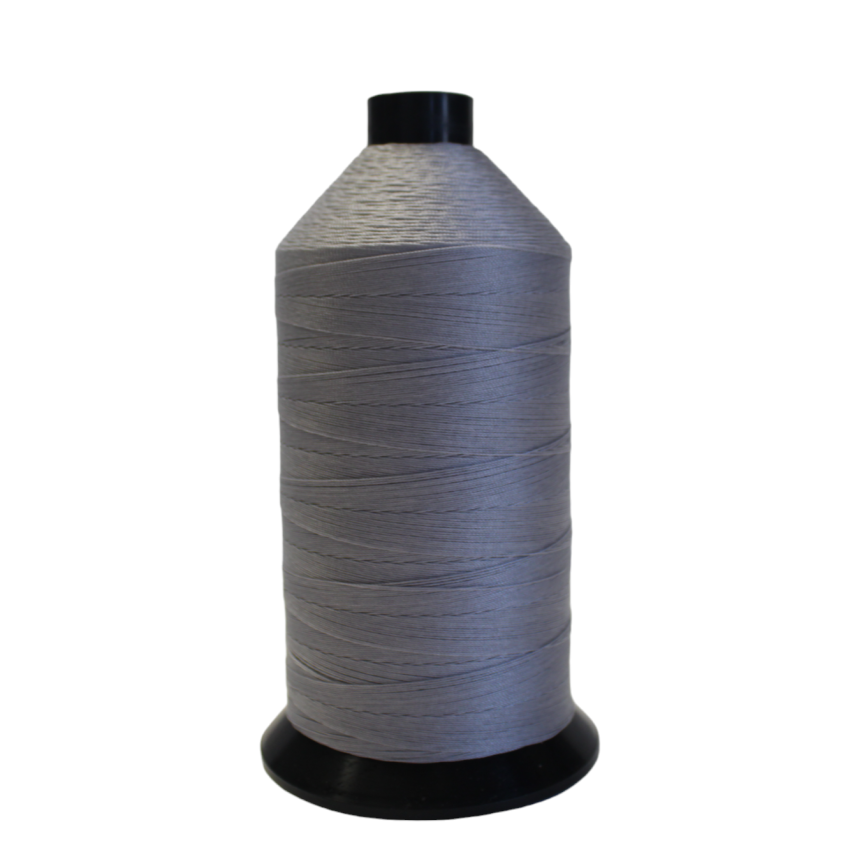 PEARL GREY THREAD POLY OUTDOOR PRO 1LB 92 AMANN POLYESTER 1 POUND 1 LB GRAY^