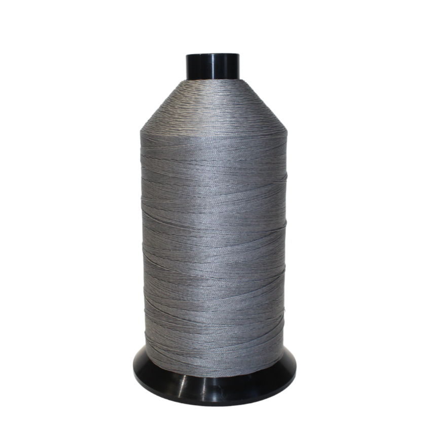 STORM GREY THREAD POLY OUTDOOR PRO 1LB 92 AMANN POLYESTER 1 POUND 1 LB GRAY^