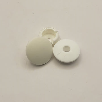 Stayput Snap Fastener Set White