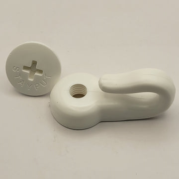 Stayput Marquee Hook White