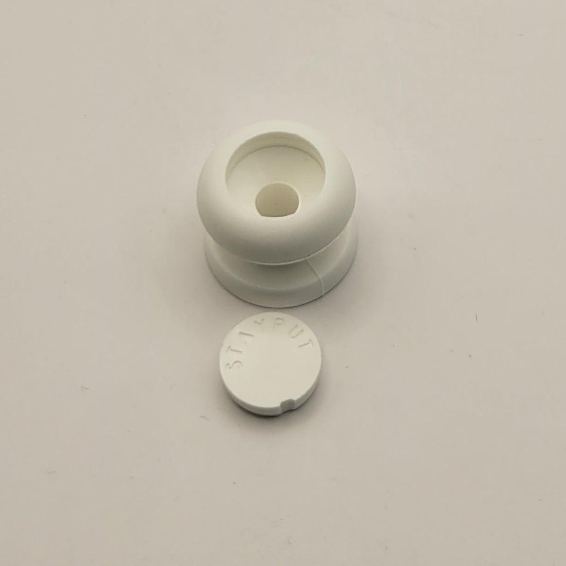 Stayput Knob W/Cap White