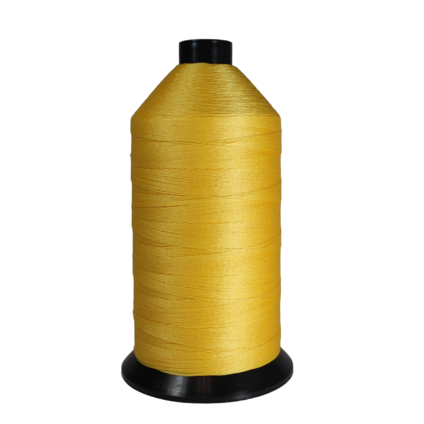SUNFLOWER GOLD THREAD POLY OUTDOOR PRO 1LB 138 AMANN POLYESTER 1 POUND 1 LB^