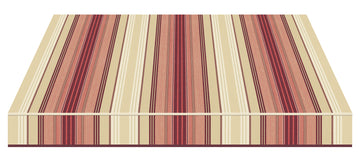 Tempotest Stripe Burgundy/Natural 47"