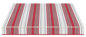 Tempotest Stripe Scarlet/Grey 47"