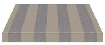 Tempotest Stripe Charcoal Brown 47"