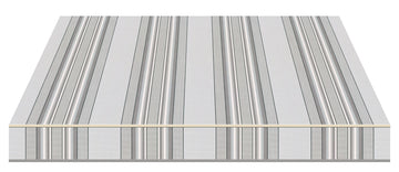 Tempotest Stripe Grey Rib 47"