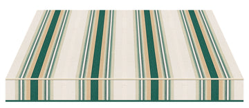 Tempotest Stripe Forest/Beige Slub 47"