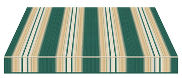 Tempotest Stripe Forest/Beige/Cream 47"