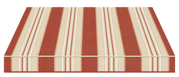 Tempotest Stripe Rust/Cream 47"