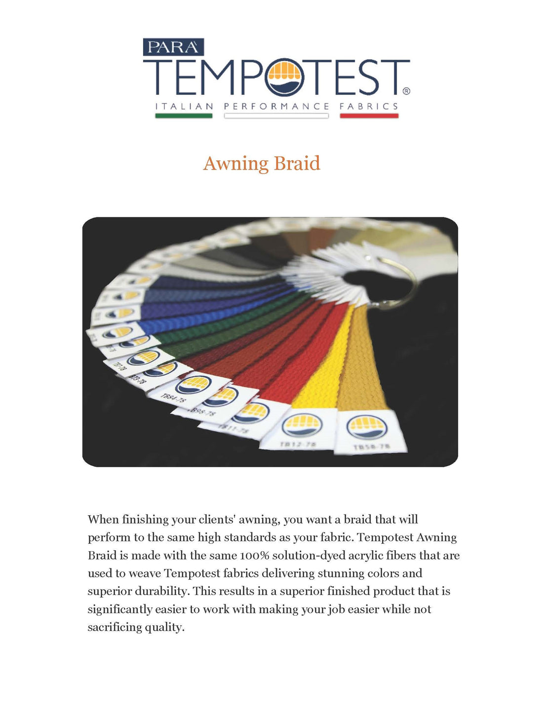 Tempotest Home Smoke 120"