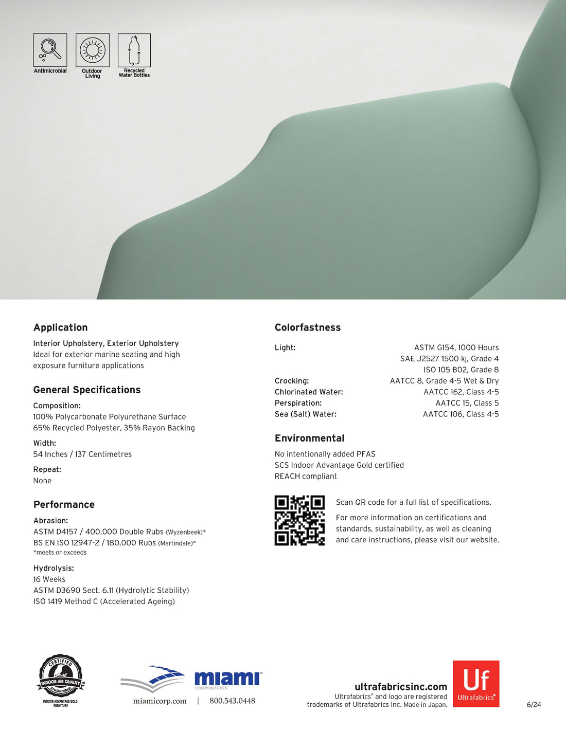 Ultrafabrics Coast Dolphin