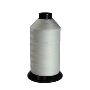 NAT WHITE THREAD POLY OUTDOOR PRO 8OZ 92 AMANN POLYESTER 8 OUNCE 8 OZ NATURAL ^